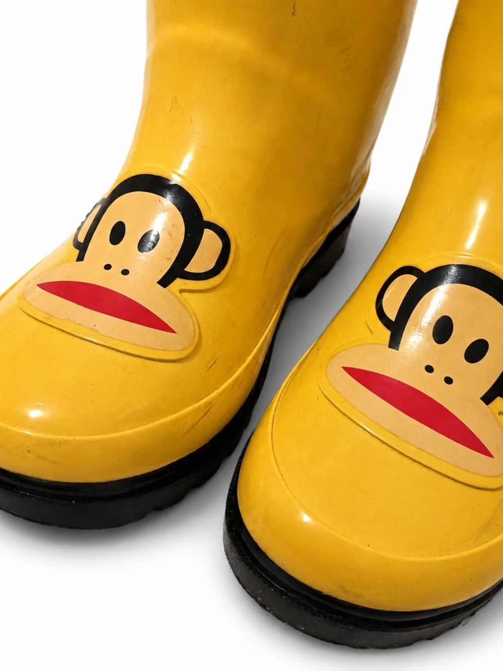 Paul Frank Yellow Julius Monkey Rain Boots - Childrens 7.5